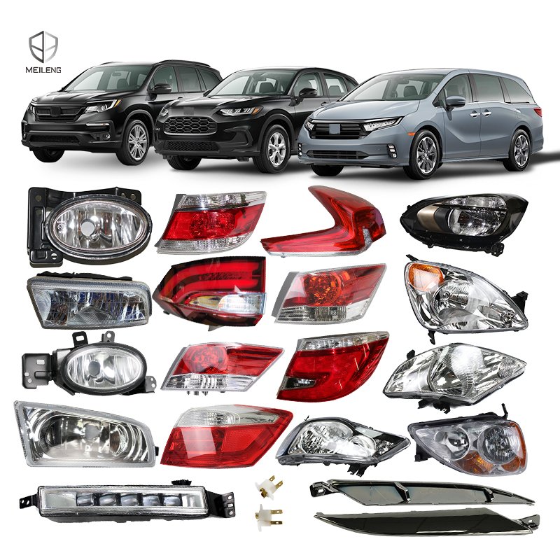 Meileng auto lighting systems superb quality halogen & xenon headlights for TOYOTA HONDA Hyundai others car light accessories
