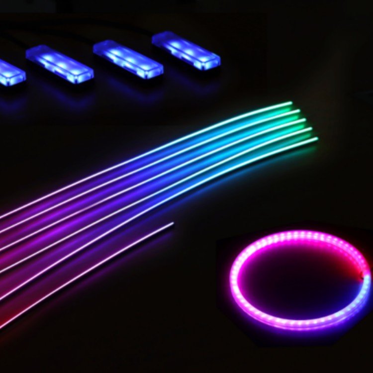 New style led strip light rgb 26 in 1/24 in 1/22 in 1 interior led lights Symphony car ambient light kit for 98% car