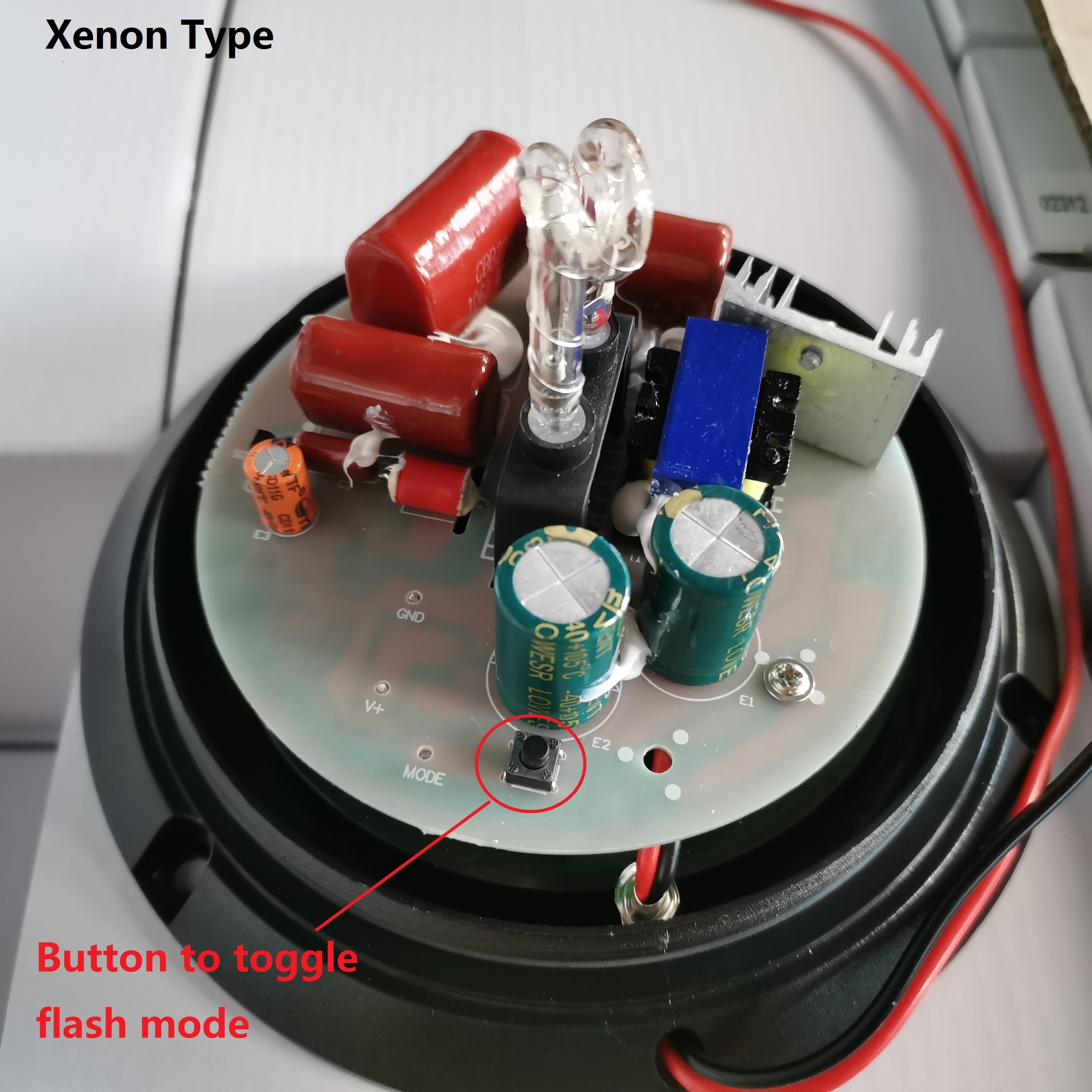 DC 12-48 Voltage Powerful Heavy Duty Truck Safety Xenon Tube Strobe Lamp Amber White Flashing Warning Beacon Light