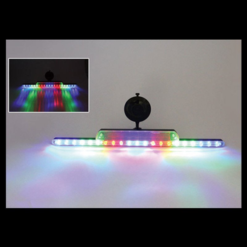 Led Solar Car Signal Warning Light Flash Multifunction Night Driving Safety Interior Auto Accessories