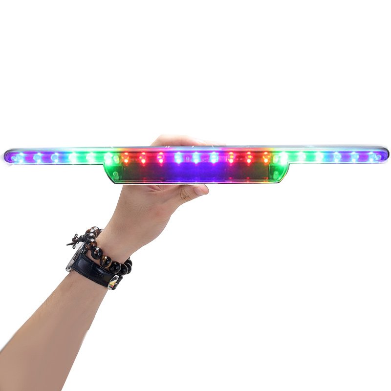 Led Solar Car Signal Warning Light Flash Multifunction Night Driving Safety Interior Auto Accessories