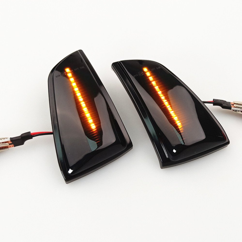 For Volvo S40 V50 C70 2005 2006 2007 Side Mirror Turn Signal Indicator Sequential Dynamic Blinker Light