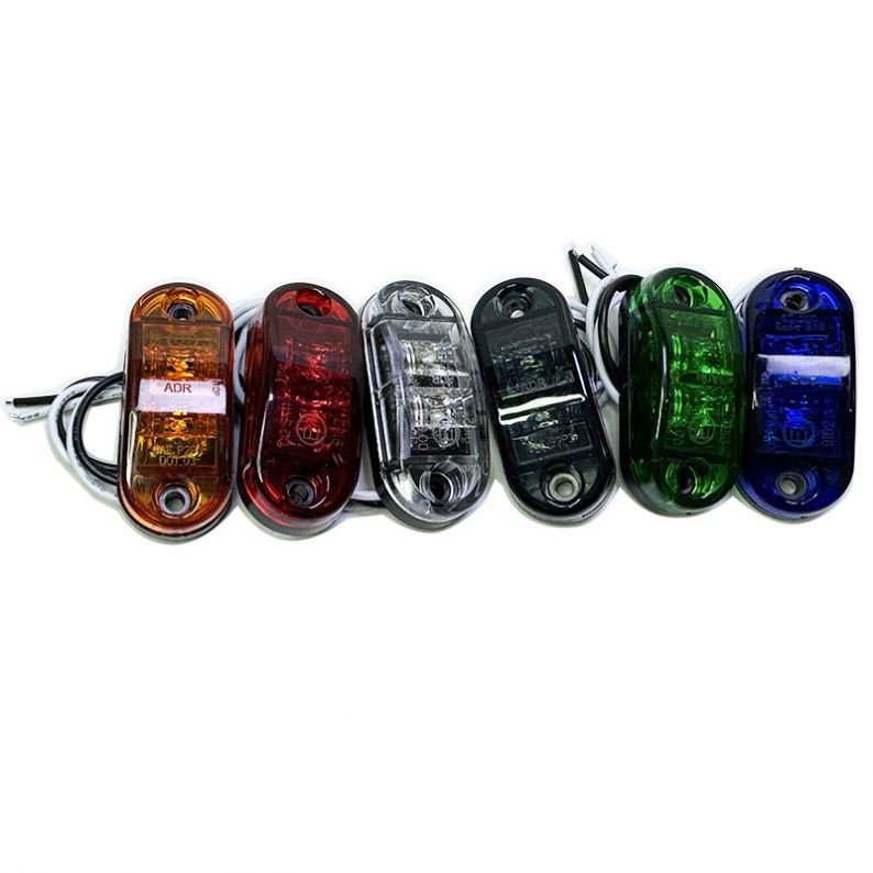 others car light accessories 10-30V led light for bus, 2 leds side marker lights, lights for trucks