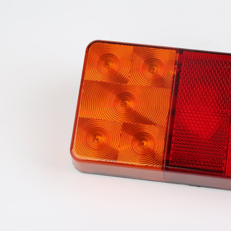Rectangular LED Rear Light For Truck Trailer Car Light Accessories