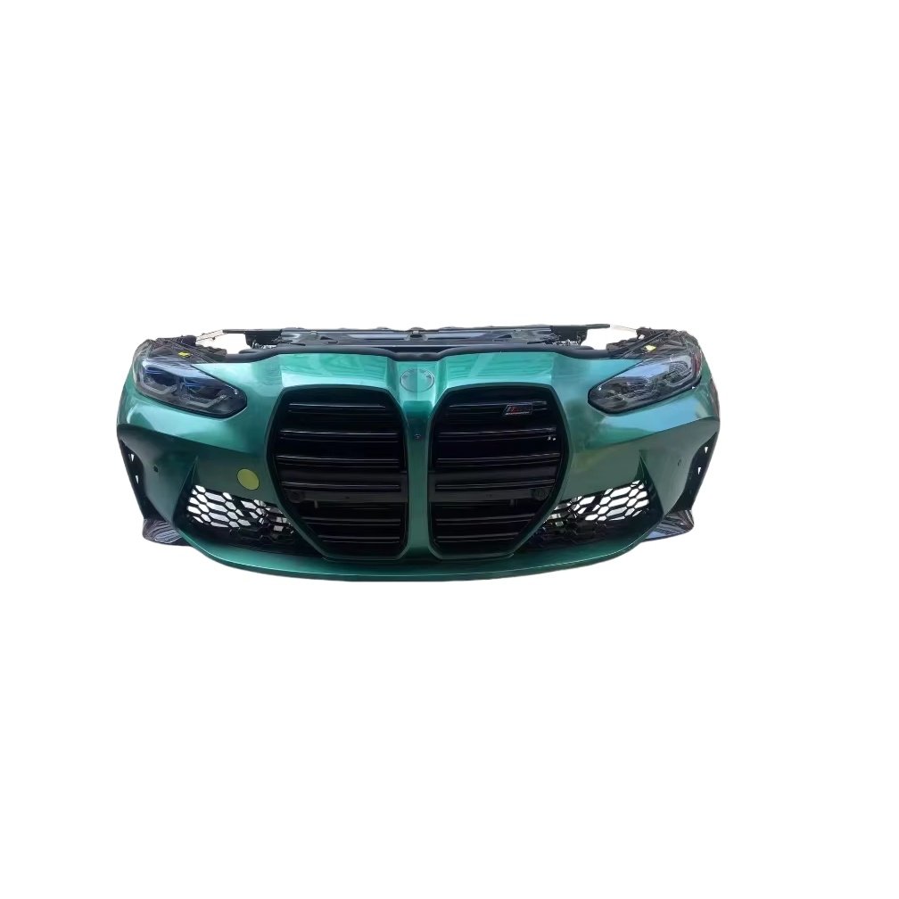 It is suitable for replacing the body panel of the front bumper assembly of BMW M4 G82 plastic front nozzle assembly.