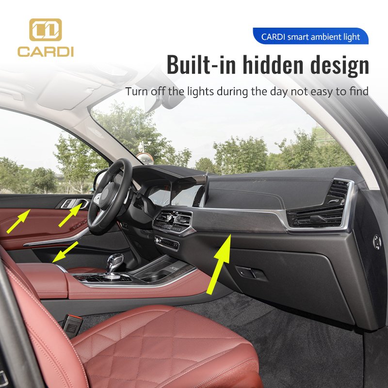 K4 LED Strip New Product for Car Interior Ambient Light for 98% Car Models 12V Voltage Active Car Accessories