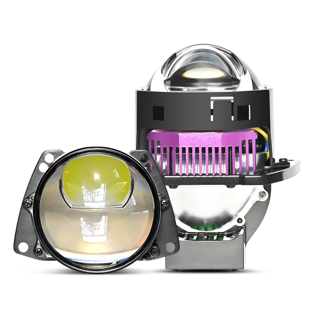 Xenplus Factory Wholesale DH-L 75w High Power Projector Laser Lens Led Headlights Matrix Direct Ultra Long Range Car Accessories