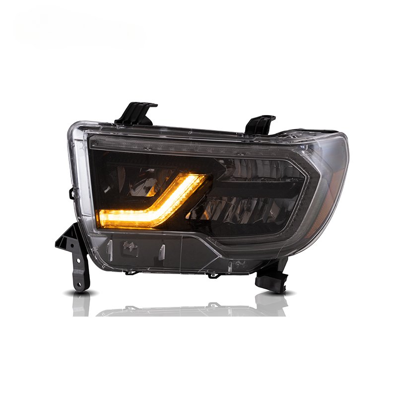 FLYFIS Factory Wholesale LED Head Light for Toyota Tundra 2007-2013 Sequoia 2008-2021 Car Parts Lamp Auto Sequential Accessories