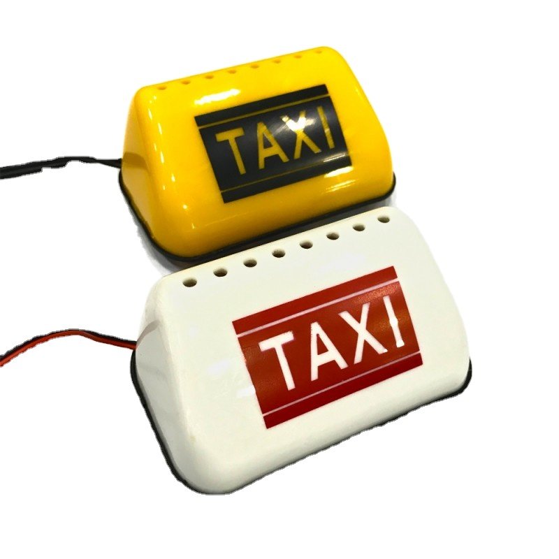 Led Video Display Taxi Led Display Sign Cab Roof Top Topper Car Sign Lamp 12V Taxi Light Waterproof