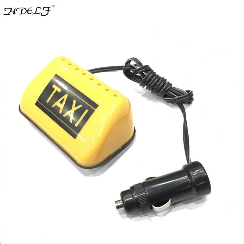 Led Video Display Taxi Led Display Sign Cab Roof Top Topper Car Sign Lamp 12V Taxi Light Waterproof