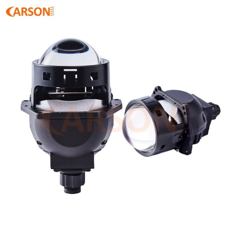 Unique Features Carson CS9A 80W High Power Bi LED Projector Lens 3 Reflectors Headlights Accessories