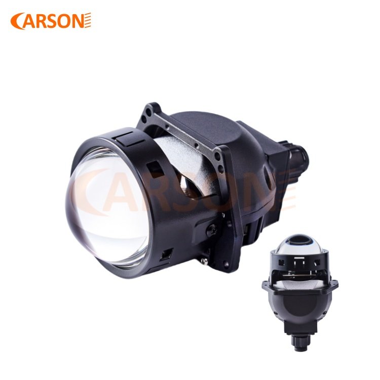 Unique Features Carson CS9A 80W High Power Bi LED Projector Lens 3 Reflectors Headlights Accessories