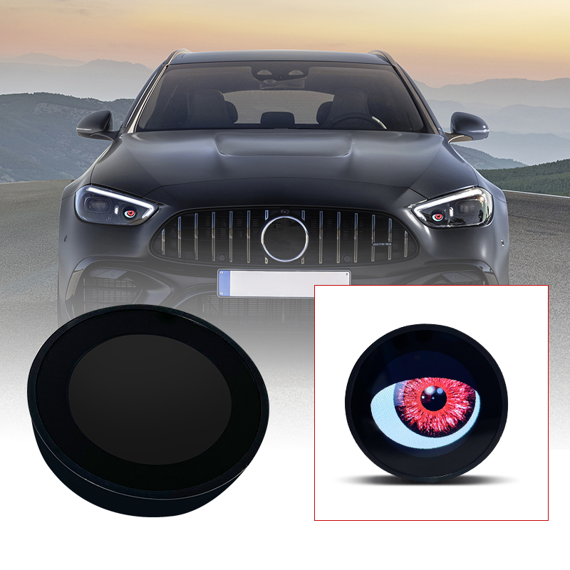 12V Auto Lights Motorcycle Dynamic Devil Eyes DIY Customized Bag Dynamic Eyes Car Fog Lamp Assembly Other Car Light Accessories