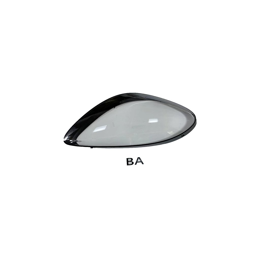 Factory supply auto parts car light accessories headlamp housing black back base headlight lens cover For Porsche 718 2016-2010