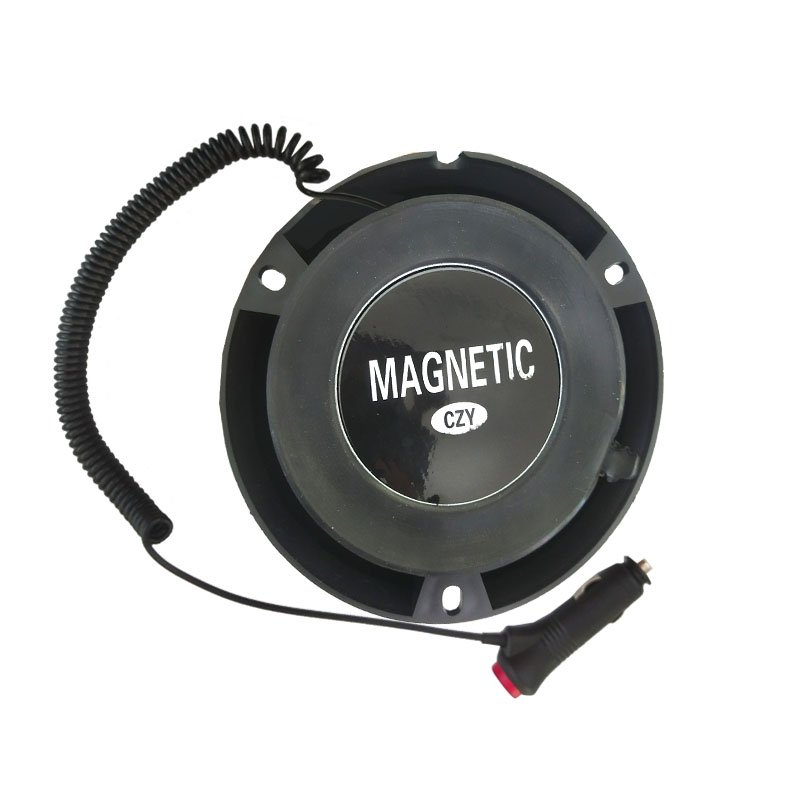 12V/24V LED Alarm Light Car Magnetic Warning Check Lamp with Top Burst Flashing Light Magnetic Charging Signal Light Accessory