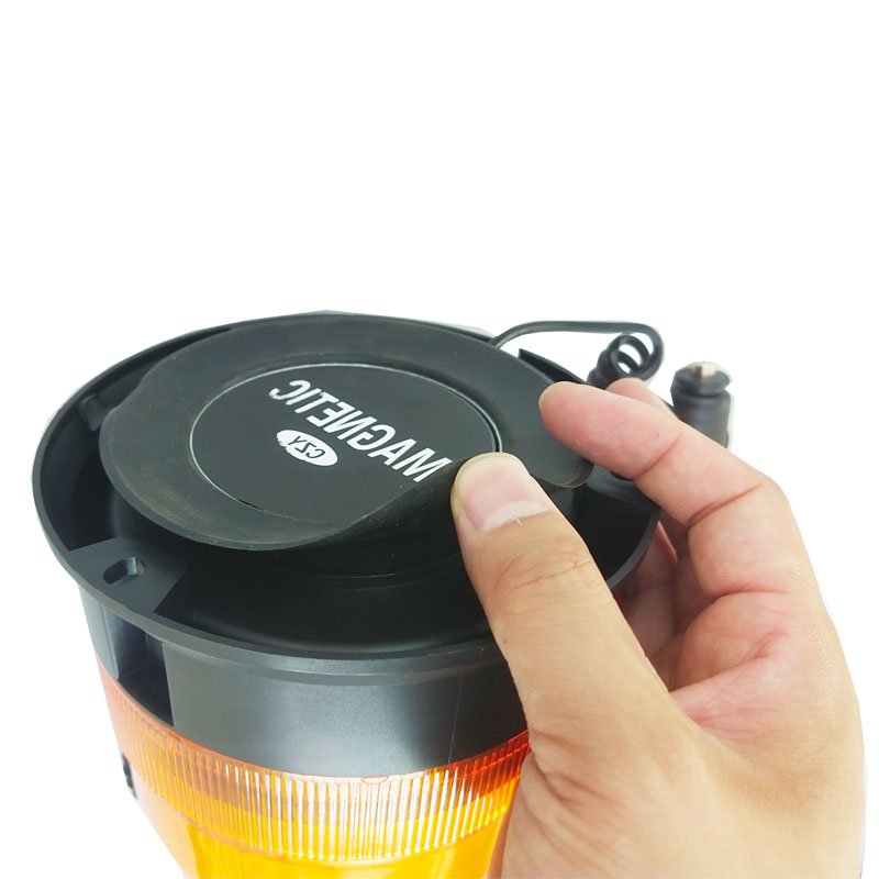 12V/24V LED Alarm Light Car Magnetic Warning Check Lamp with Top Burst Flashing Light Magnetic Charging Signal Light Accessory