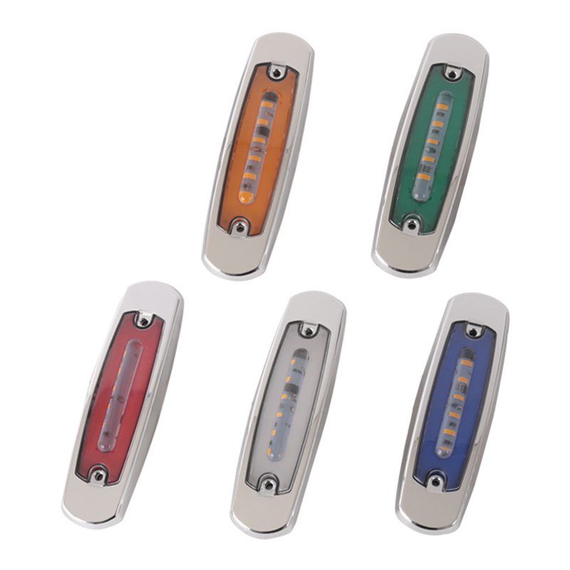 Automotive Additional Lighting LED Lights Flashing Signal to Remind Turning Side Lights Truck 24V White Yellow Red Green Blue