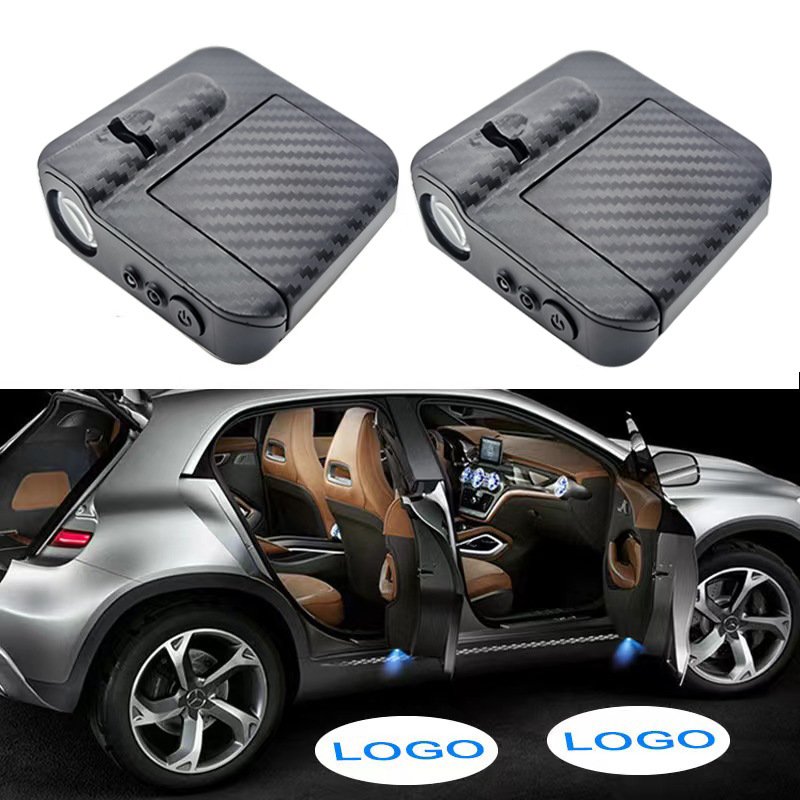 FYX car door logo light Wireless Courtesy Car Door Projector LED Shadow Lights Lamp Car Accessories Universal vehicle models