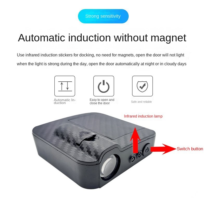 FYX car door logo light Wireless Courtesy Car Door Projector LED Shadow Lights Lamp Car Accessories Universal vehicle models