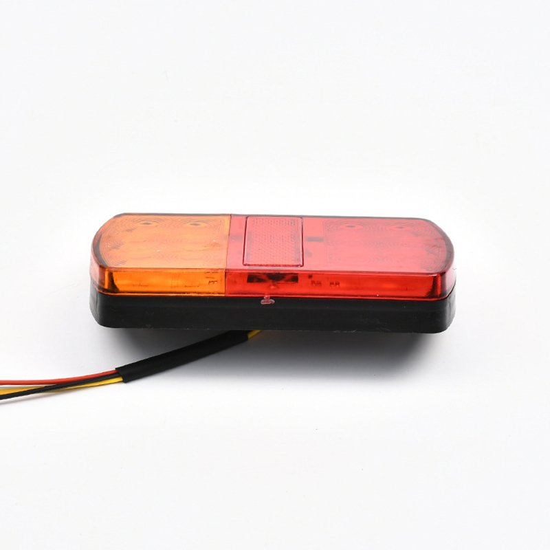 Truck Accessory Additional Lighting 12V24VLED Truck Side Tail Lights Safety Driving Signal Warning Lights Yellow and Red 12V YMD