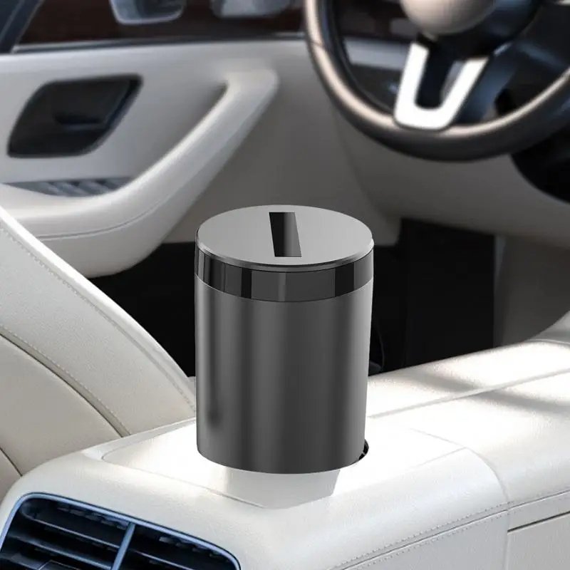 Car Ashtray Automatic Open Close Auto Accessories Intelligent Creativity Infrared Induction Car Desktop Auto Portable Ashtray