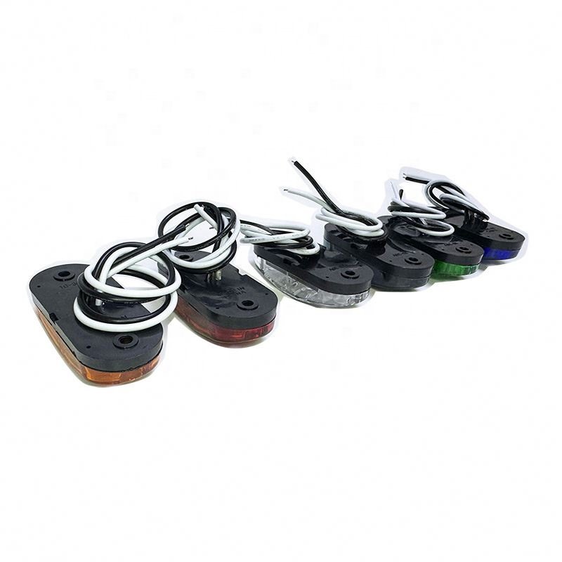 High Quality 10-30V LED Side Marker Light for Truck Trailer Bus in Amber Red White Other Car Light Accessories