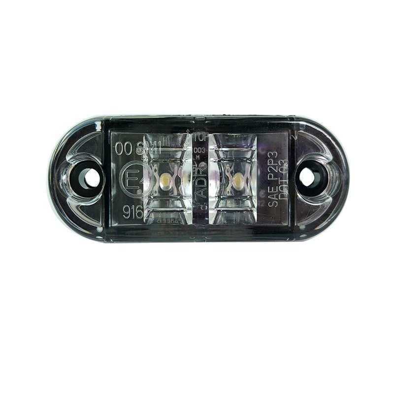 High Quality 10-30V LED Side Marker Light for Truck Trailer Bus in Amber Red White Other Car Light Accessories