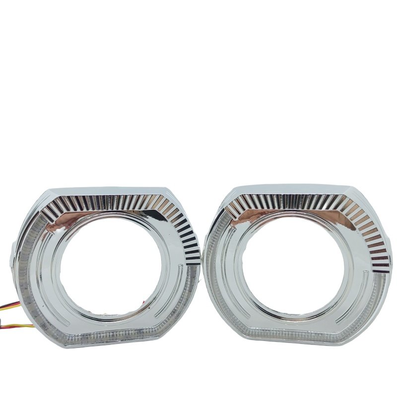 New car light Accessories Sport type Angel Eye shrouds 3.0 "2.5" led lens decorative cover lights other car lights