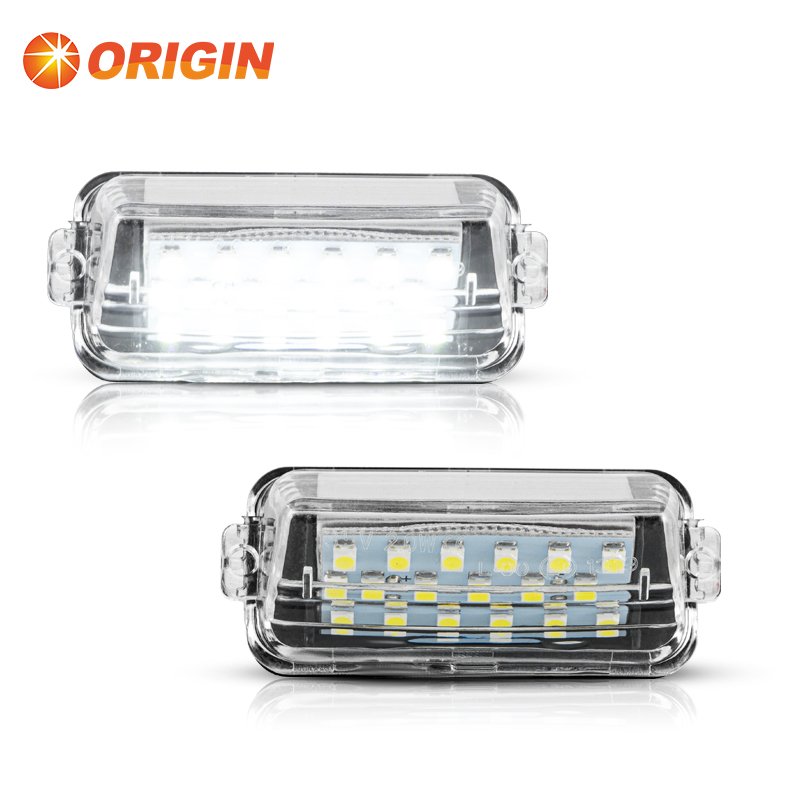 Auto Parts Tail Lamp LED License Plate Tail Light for Toyota CAMRY PRIUS Number Plate Lamp