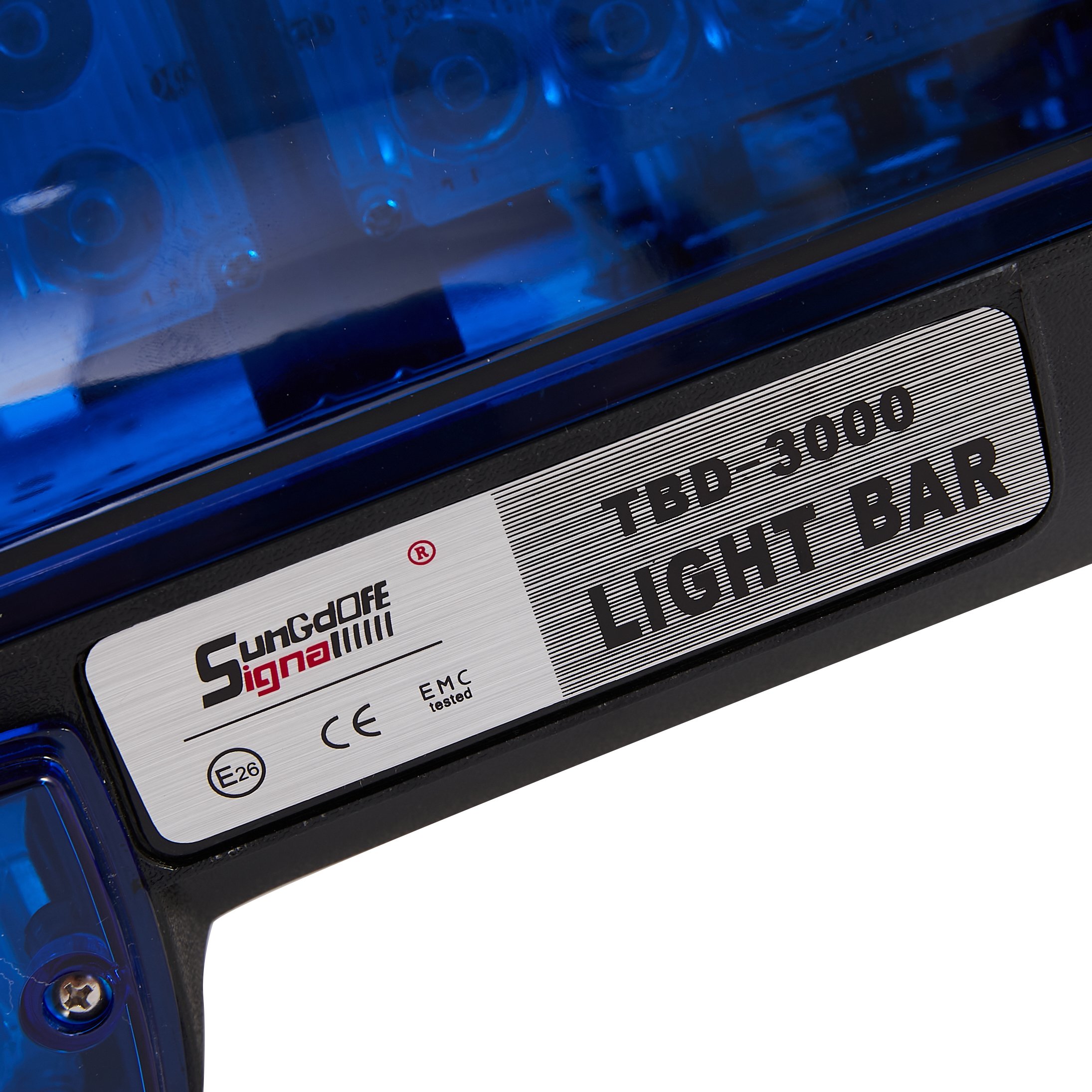 1200MM ambulance light bar blue led warning lights led strip lights