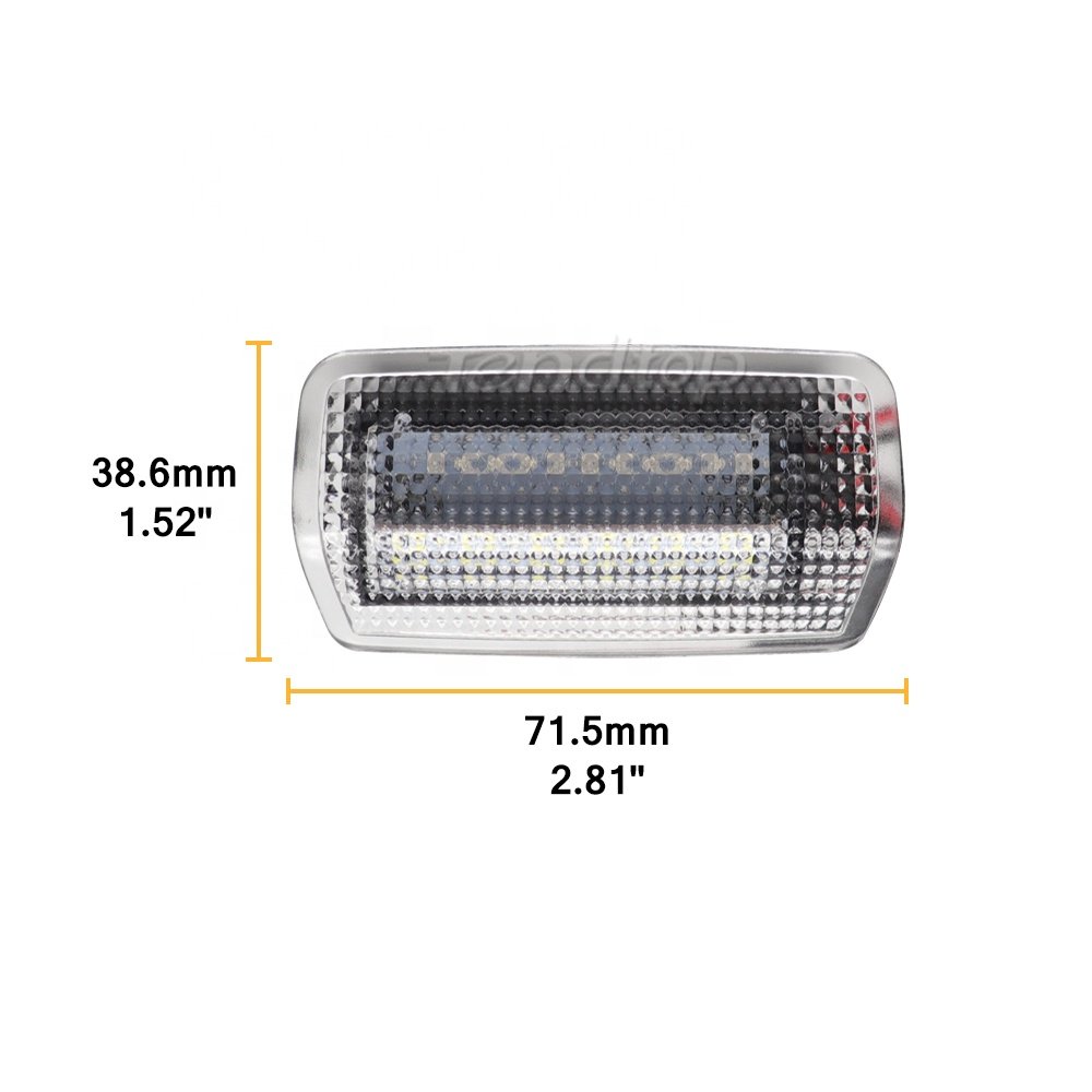 Auto parts LED Door Courtesy Lights For Toyota Corolla 4Runner Highlander Land Cruiser Camry Prado Prius Sienna LEXUS Door lamp