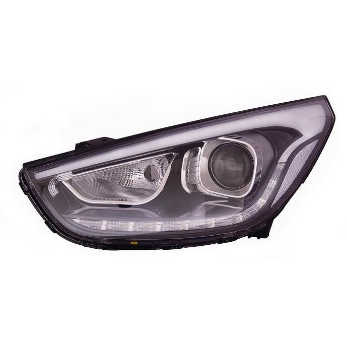 Front Headlight Head Light For 2013 2014 2015 Hyundai Tucson IX35 others car light accessories LED DRL Headlamp 92102-H5500
