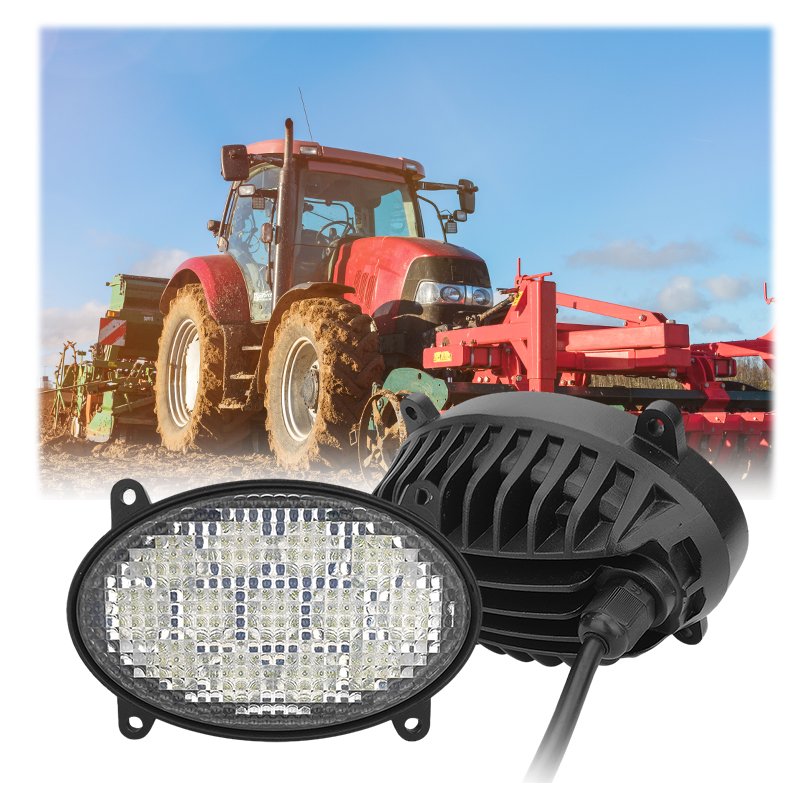 Tuff Plus Led Tractor Truck Off Road Light Side Flash Light High Brightness Others Car Light Accessories