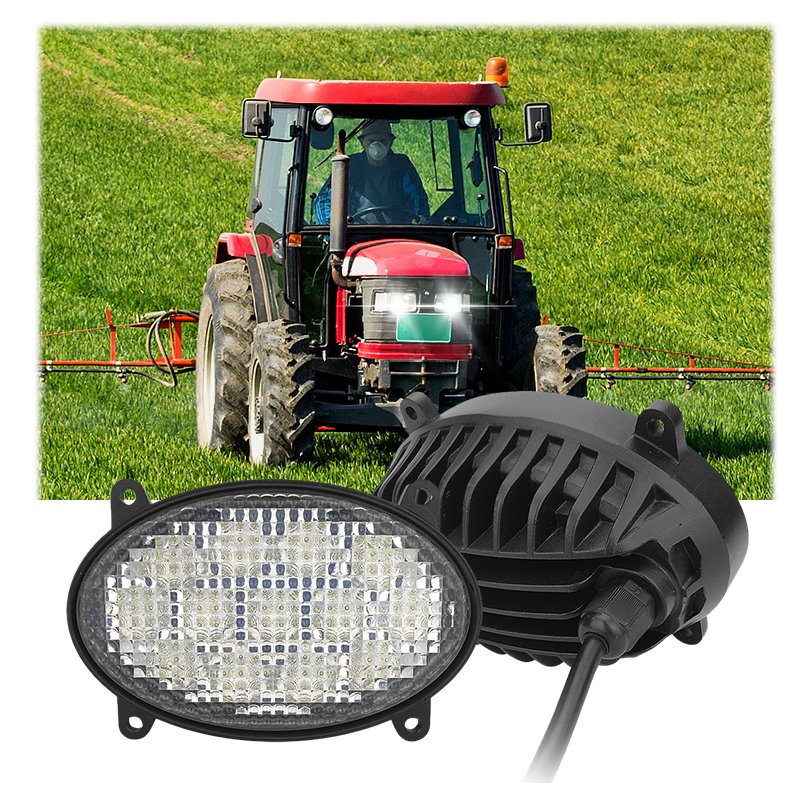 Tuff Plus Led Tractor Truck Off Road Light Side Flash Light High Brightness Others Car Light Accessories