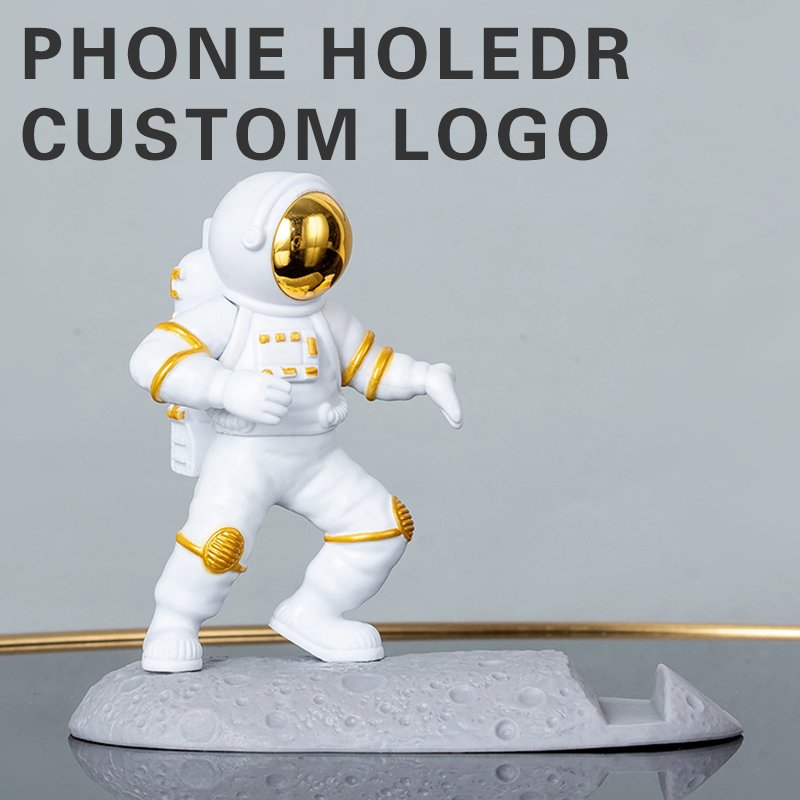 Best mobile phone accessories cute 3d Anime astronaut Phone stand fit All phone holder Custom logo As a gift