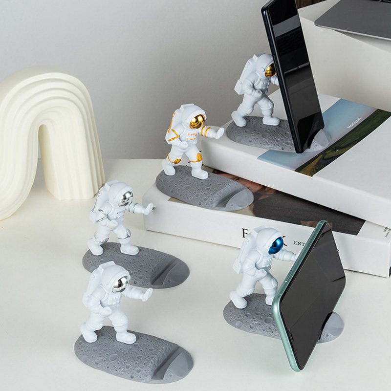Best mobile phone accessories cute 3d Anime astronaut Phone stand fit All phone holder Custom logo As a gift