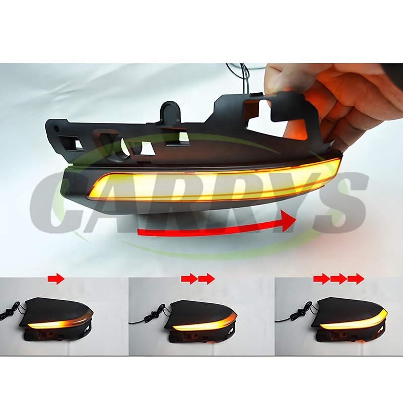 For Toyota Camry 2018-2024 LED Side Mirror Sequential Dynamic Turn Signal Light