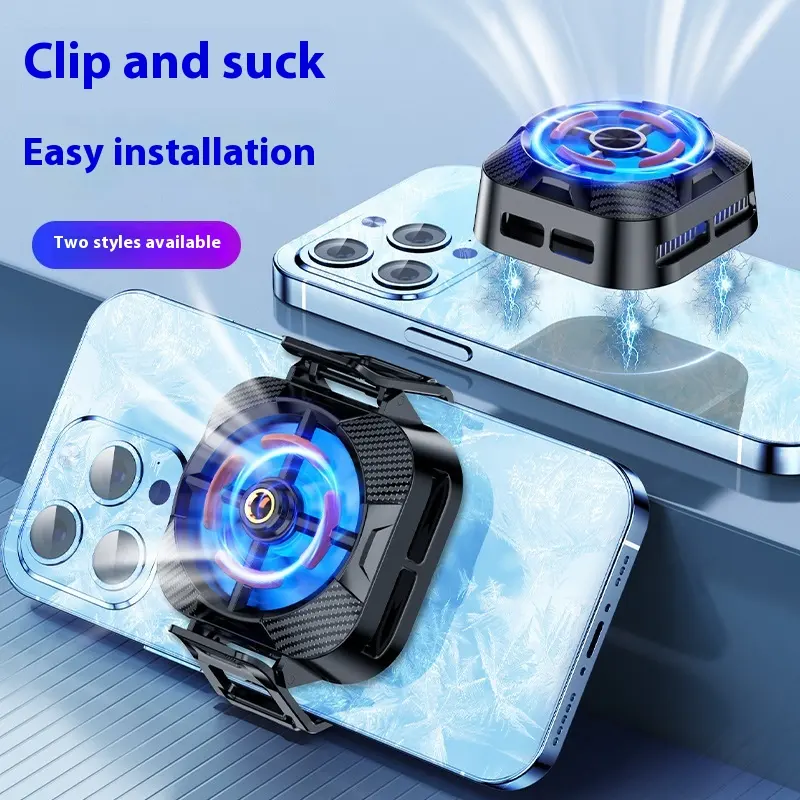 2024 High quality magnetic radiator mobile phone Air conditioning game cooler Mobile phone radiator mobile phone accessories