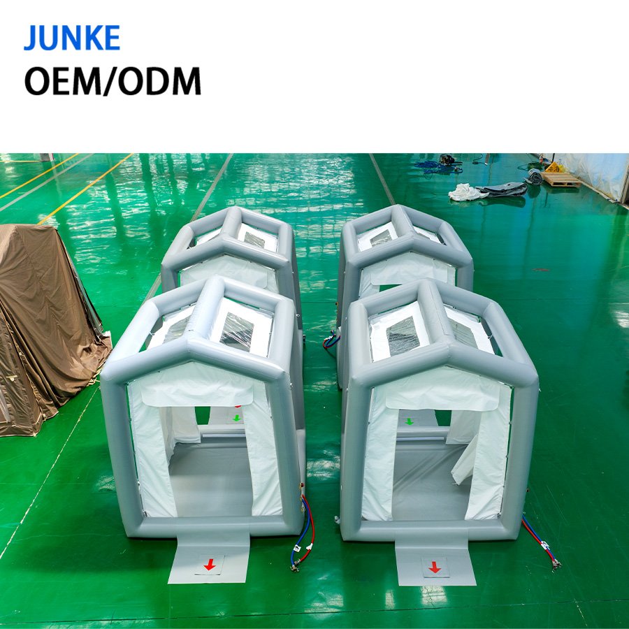 Inflatable tent Customized OEM/ODM New waterproofing Outdoor large water camping Medical fire shelter tent factory outlet
