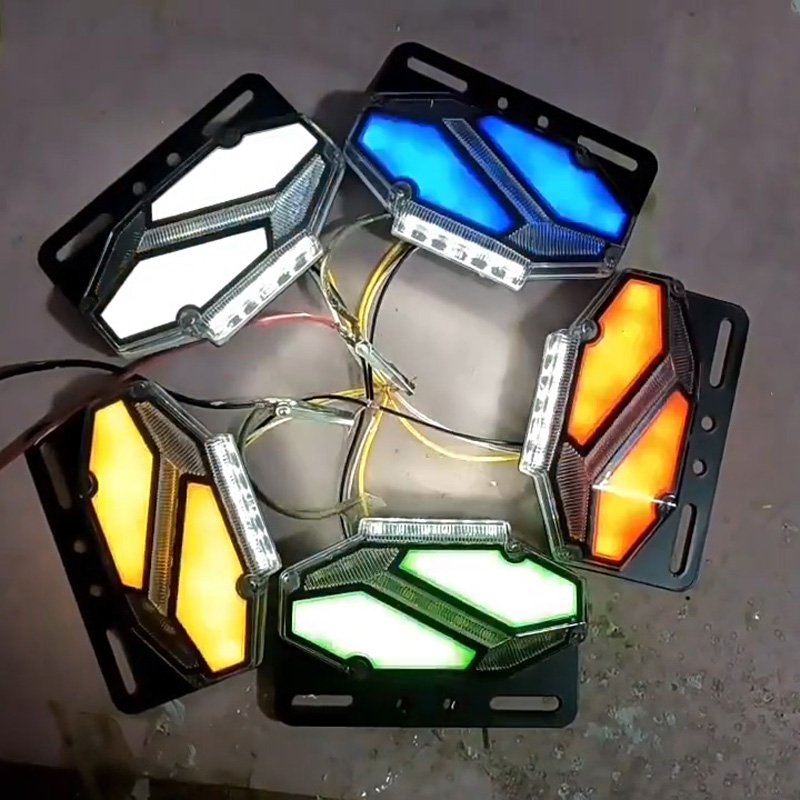 Led Guide Water Side Lamp Trailer ground light for Large Trucks Colorful Led RV Truck Trailer and others car light accessories