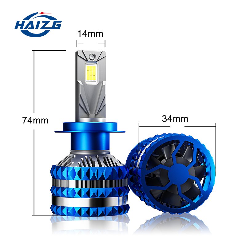 Haizg New S15 LED Car Headlight 240W 48000lm With Canbus Auto Light H4 H7