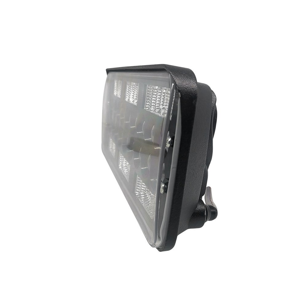 Car accessories 2022 square 9Inch 72LED LED Work Light Large View High Low Beam For car vehicle tractor forklift luces para auto