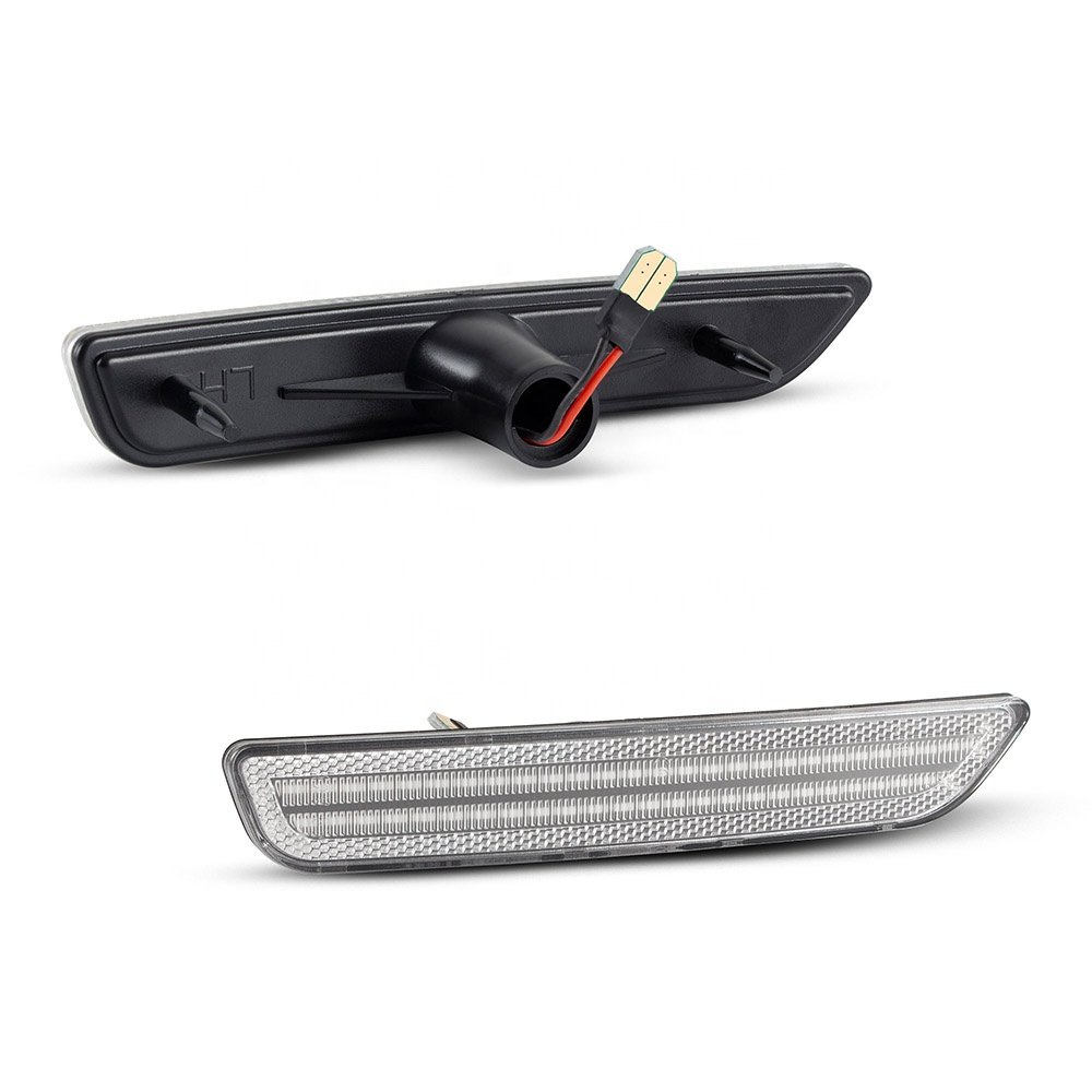 Front & Rear Bumper Lamp LED Side Marker Light for Ford Mustang 2010-2014 Car Accessories