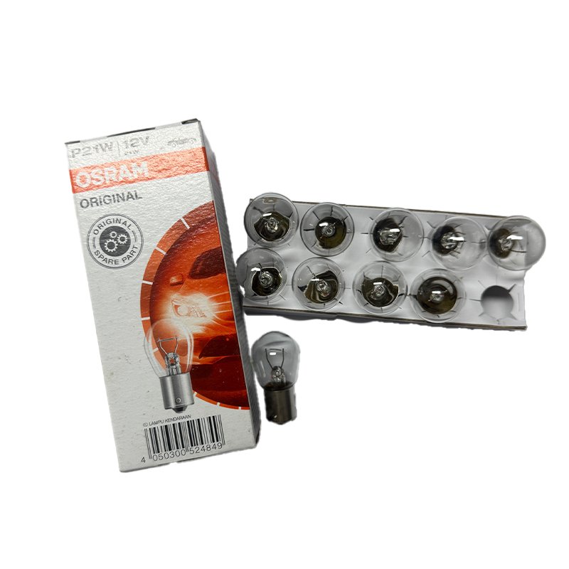 osram super white halogen bulbs h21w p21w 12V automotive halogen bulbs universal car lights