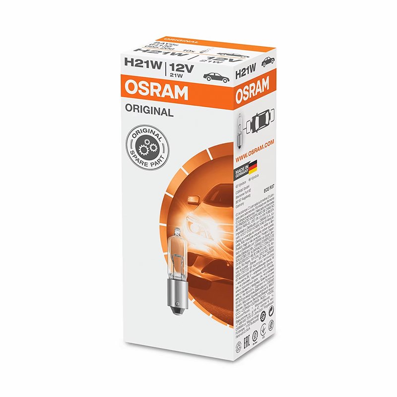 osram super white halogen bulbs h21w p21w 12V automotive halogen bulbs universal car lights