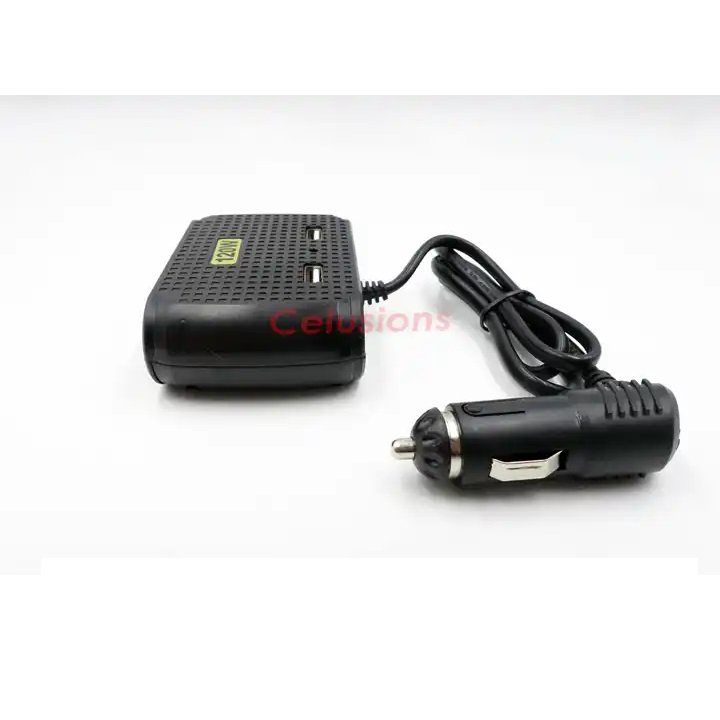 Wholesale Bulk Package Quality Top Car USB Socket Bluetooth Connect 3 Socket 1512 Car Socket Cigarette Lighter EV Charger Cheap