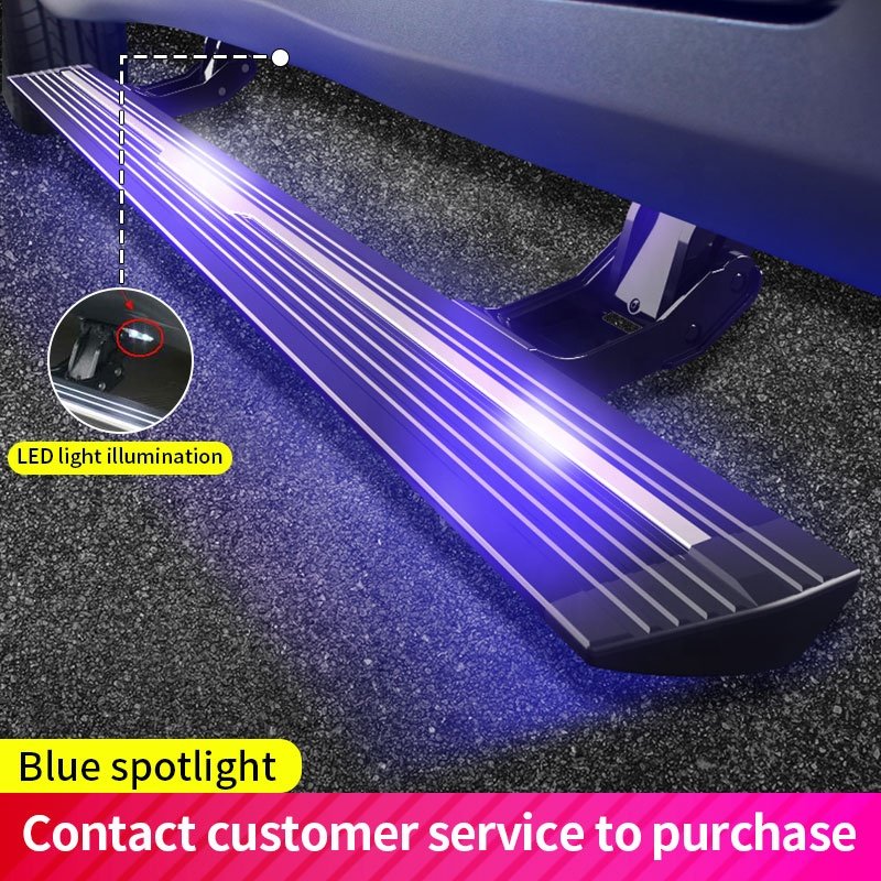 car exterior accessories parts kit car led pedal Aluminum Step running board for jeep gladiator electric side step