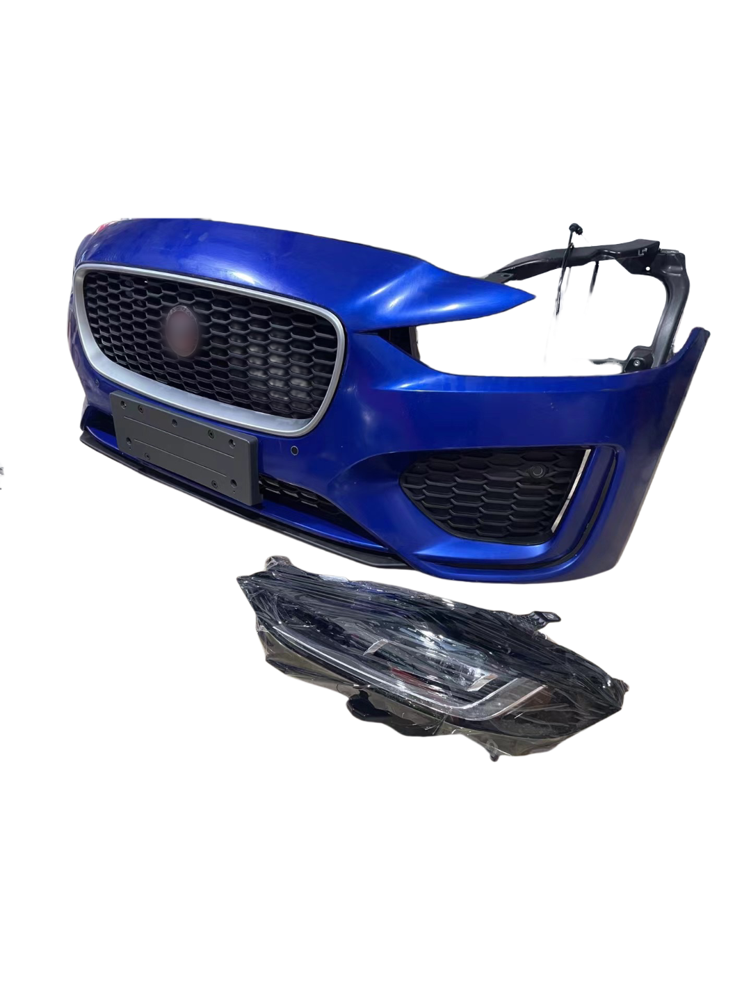 Headlamp hood fender body kit for jaguar XF XJ XE F-pAEC front nozzle assembly front bumper assembly Body appearance machine