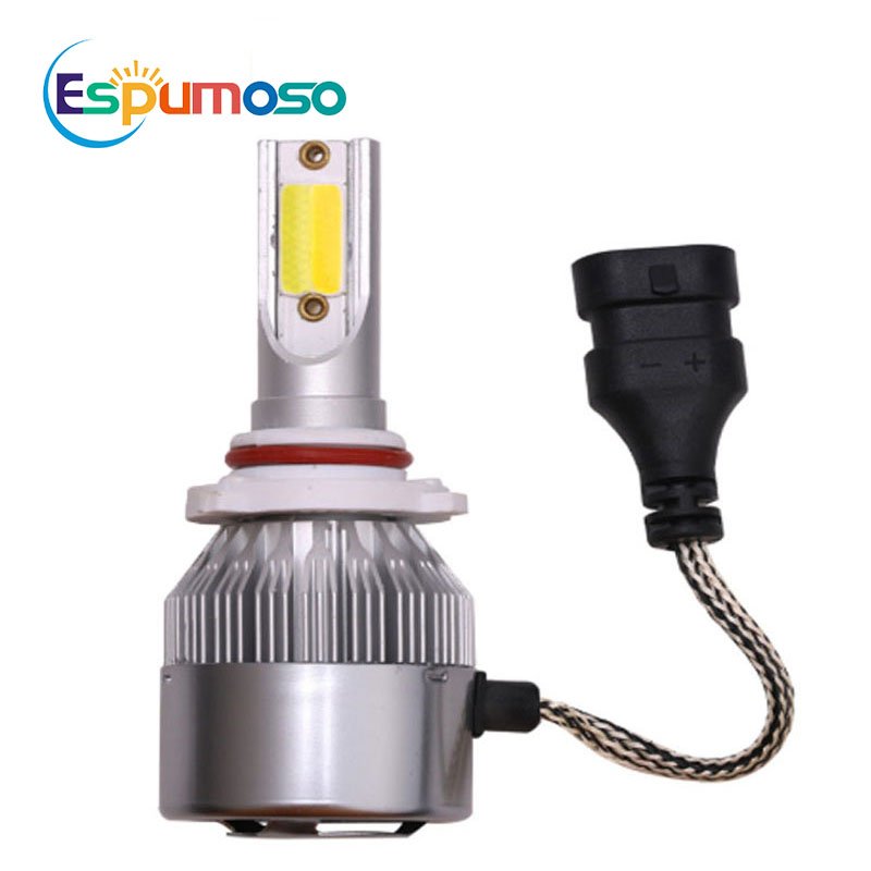 Car accessories 36W C6 Led Headlight COB Chip H7 H11 H4 Led Lighting C6 Led Headlamp accesorios parts