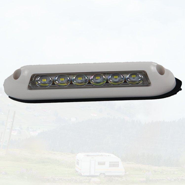 Original Factory 12V 24V Monochromatic RV Waterproof Outdoor Light with Holes Other Car Light Accessories